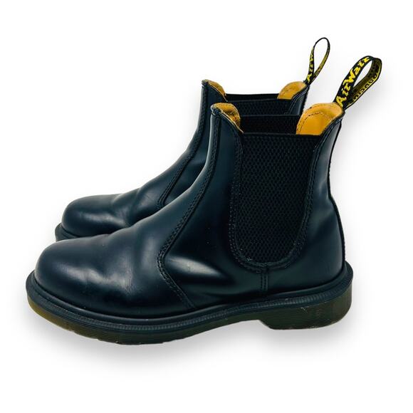 Dr. Doc Martens 2976 Smooth Leather Chelsea Boots Black 37 EU (6 US) Women’s - Picture 4 of 10